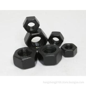 Black Anodized CNC Machining Service for Nuts / Bolts